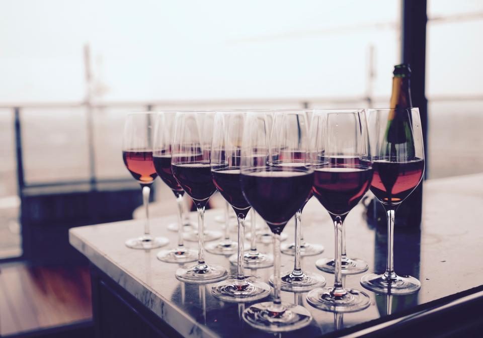 Illustrative photograph of drinks Dining